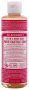 Dr. Bronner's Pure Castile Liquid Soap - Rose - 237ML
