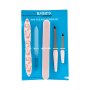 Basics Essential Nail File Set Pink 5PCS