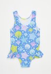 PoP Candy Hem Frill One Piece Swimsuit - Blue