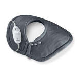 Beurer Hk 54 Grey Cosy Electric Heat Pad For Shoulders & Neck