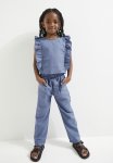 PoP Candy Frilled Top And Bottom Set - Blue