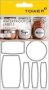 Home Organ. - Waterproof Removeable Labels 36 Labels