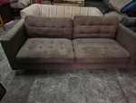Choc Brown 2 Seater Couch