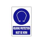 Hearing Protection Must Be Worn Safety Sign MV019A