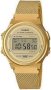 Casio Retro A171WEMG-9ADF Gold Mesh Round Digtal Watch