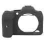 Camera Silicone Cover Compatible With Canon Eos R5 Black Lychee