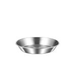 3-PACK 9.5-INCH Stainless Steel Pie Pans Stackable