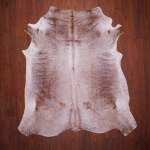 As Grade Nguni Hide 633 Brown white L - Large Brown white Speckled