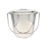 12 Litre Stainless Steel Bucket With Lid SGN804
