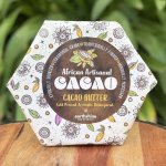 African Artisanal Cacao Butter 150G Earthshine