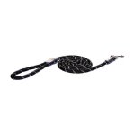 Rogz Rope Long Rope Classic Lead - Large Black