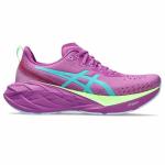 ASICS Women's Novablast 4 Ls - UK7 Lite-show illuminate Green