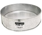 Galvanized Baking Pan 9& Round H: 5CM