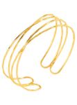 Arm Cuff Gold Four Layer