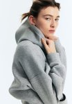 Oversized Scuba Hoodie - Grey