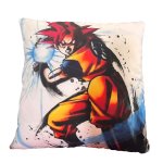 Dragon Ball Z Goku Super Saiyan Red Couch Pillow Cover 45CM X 45CM