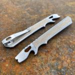 All Access Pass V4.I Brown Canvas Micarta Inlay Stonewashed Prybar