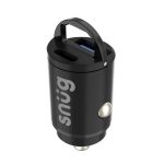 Snug Dual Port MINI Car Charger Pd usb 30W - Black