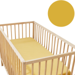 Xoxo Baby Mustard Yellow Fitted Sheet Standard