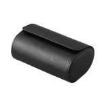 Double Watch Roll - Saffiano Black