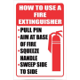 How To Use A Fire Extinguisher Sign 440X440 On Abs