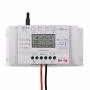 Bxe Solar Charge Controller 40A 12V/24V Pwm Solar Panel Regulator Charge Controller With Lcd Display