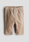 Cotton Corduroy Trousers - Mole