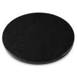 Koville Black Marble Lazy Susan For Kitchen Counter 16" Marble Turntable For Dinning Lazy Susan Organizer For Cabinet Serving R