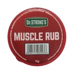 Dr Strong Muscle Rub – Soothing Formula With Menthol And Essential Oils – 75G