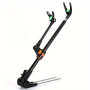 Fishing Rod Holder 2.1M Stainless Steel Adjustable Non Slip Floor Holder