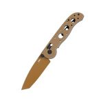CRKT M16-02XD Tanto Crossbar Lock Desert Tan Grivory Handle With Tan Edp D2 Blade Finish