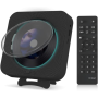Cd Player Wall Mountable/desktop With Bluetooth & Dust Cover & Remote