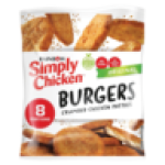 Frozen Original Crumbed Chicken Patties 520G