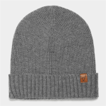Men&apos S Grey Melange Beanie
