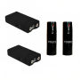 Couple's Self Defense Set - 2 Taser And 2 Pepper Spray 60ML