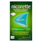 Nicorette Freshmint 2MG 30 Pack