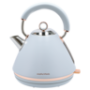 Morphe Morphy Richards Accents Rose Gold Collection Grey Pyramid Kettle 1.5L