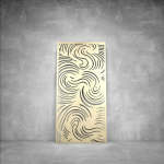 Wall Art D095 - 2900 X 1400 X 20 Indoor Matt Gold Warm White