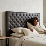 Tufted Wall Panel Headboard Bedroom Decor Panel - King