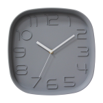 Square Grey Wall Clock SGN2663