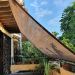 Easy-install Durable Privacy Fence Shade Cloth - Sunblock With Grommets & Taped Edge For Balcony Courtyard Pool High Shade Rate 