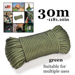 GREE N Nylon Rope 30.0METER High Strength Nylon Rope For Camping Survival Fishing And Hiking