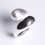 Bold Gemini 925 Sterling Silver Ring - 58 Silver