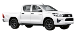 Toyota Hilux Double Cab 2.4GD6 2021-DATE Cotton Canvas Seat Covers