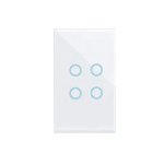 Wifi Smart Touch Switch-l-rf-us – 4CH White No Neutral Ewelink