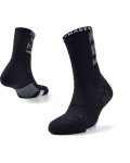 Adult Ua Playmaker Crew Socks - BLACK-001 LG