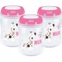 Nuk First Choice Temperature Control Breast Milk Container Giraffe Set Of 3