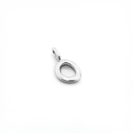 The Halo Charm In Silver