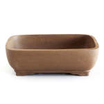 6" Chinese Unglazed Containers - Soft Rounded Rectangular 15.5 X 12 X 5.5CM