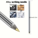 Alloy Scribing Needle Pen For Aluminum Stainless Steel Marble And Wood - Durable Precision Scriber Tool